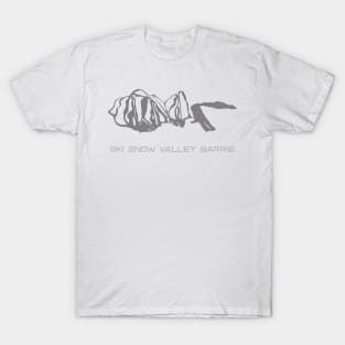 Ski Snow Valley Barrie Resort 3D T-Shirt